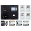 Image de Pack vidéo GT Aiphone GTBV4EB - 4 BP programmé - Noir satiné
