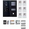 Image de Pack vidéo GT Aiphone GTBV6EB - 6 BP programmé - Noir satiné