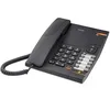 Image de ALCATEL Temporis 380 PRO - Téléphone Fixe Filaire Professionnel - Bibloc - Mains Libres - Indicateur Lumineux - Volume Réglable - Touche Rappel & Mute - Installation Mur - 10 Mémoires Directes - Noir