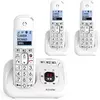 Image de Téléphone sans fil ALCATEL XL785 Voice Trio Blanc
