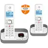 Image de Téléphone fixe sans fil avec répondeur Duo F860 Voice - Gris ALCATEL