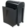 Image de WAYTEX 77323 Destructeur de Documents Coupe Croisée 10 Feuilles - CD et DVD - Bac Tiroir 14L - sur roulettes   Rapide et Performant