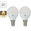 Image de Xanlite PACK2EV470P Pack de 2 P45 470LM 2700K Plastique + Verre E14 5 W 2700 K