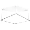 Image de Xanlite PA3000NW Dalle LED carrée - avec 3 modes de fixation Plastic 42 W