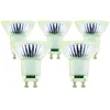 Image de Xanlite Lot De 5 Spot LED Culot GU10 - Éclairage Angle 36° - Ampoule GU10 LED 4,8W Équivalent 50W - Lumière Blanche Chaude - PACK5RCXG50S