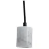 Image de Xanlite Suspension à douille en marbre blanc culot E27 SDM01EW