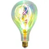 Image de Xanlite, Ampoule Modèle Unicorn, Filament LED E27, Effet Arc En Ciel, 6W, 2700K, Économie d'énergie, Idéale pour décoration intérieure et ambiance festive