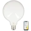 Image de KOZII, Ampoule LED Connectée Filament E27 G125 Opaque 7W, Variation de Luminosité, Compatible Alexa et Google Home, Douille E27, Éclairage Intérieur, Économie d'Énergie.