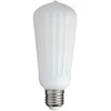 Image de Xanlite - Ampoule Filament LED G95 - Décorative en Verre Strié Opaque - Culot E27 - Éclairez vos pièces avec 1055 Lumens - Équivalence 75 W - 3000K - Blanc Chaud