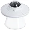 Image de Xanlite - Spacelite Veilleuse Projecteur Vaisseau Spatial LED - 8 Modes d'Éclairage - Enceinte Bluetooth Intégrée - Synchronisation Sonore - Blanc