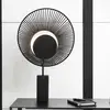 Image de Forestier Oyster lampe à poser de designer, noire