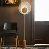 Image de Forestier Oyster lampadaire de designer, blanc