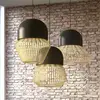 Image de Suspension Forestier Anemos L, gris foncé, Ø 55 cm, E27