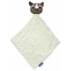 Image de Doudou plat 28cm coton bio Rhinocéros Coq en Pâte® - Doudou Coton bio