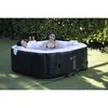 Image de Spa gonflable avec bandeau LED SUNSPA - AC02-LED - 185 x 65 cm - 6 places - Carré (Avec filtre cadenas tapis de sol et