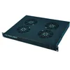 Image de KIMEX Bloc 4 Ventilateurs pour Rack et Baie de Brassage 19'', Hauteur 1U