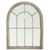 Image de Miroir mural vintage métal antique gris fenêtre 69 x 5 x 88 cm