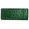 Image de MSV - Tapis de Bain Antidérapant - Résistant Chauffage au Sol - Revêtement Antidérapant en Latex - Améliore l'Atmosphère de Bien-Être - 40 x 60 cm - Couleur Vert Foncé