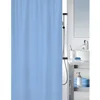 Image de MSV Rideau de Douche Polyester 180x200cm Bleu Clair