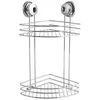 Image de Etagère dangle MSV - 2 niveaux à ventouse - Chromé