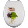Image de MSV Abattant WC MDF LINGGA - Charnières INOX
