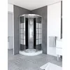 Image de Cabine de douche SIMPLY STRIPE LOCKED 1/4 de cercle