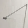 Image de AURLANE Barre de Fixation recoupable pour Douche a l'italienne - Barre Droite 100 cm Fixation Murale
