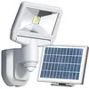 Image de Arum LIGHTING - Projecteur LED Solaire ESTEBAN Blanc, Détecteur de Mouvement, 850 Lm (Eq. 70W), Panneau Déporté Câble 3m, Éclairage Extérieur Puissant Blanc Froid, Étanche IP44 Jardin, Garage, Allée