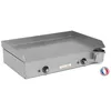 Image de PLANCHAELEC - Plancha Electrique NEO E650-2400W - Plaque De Cuisson - Inox - Thermostat Réglable - 10 Personnes - Made In France - L65 X P43 X H18 cm