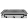 Image de PLANCHAELEC - Plancha Electrique LUX 830-3600W - Plaque De Cuisson - Inox - 3 Thermostats Réglables - Made In France - L83 X P45 X H20 cm