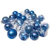 Image de WERKA PRO Boules de Noël Brillantes 6 cm 25 pcs Bleu