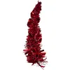 Image de WERKA PRO Guirlande de Sapin Ø 9cm - 2 Mètres - Rouge - PVC et Fil de Fer - Décoration de Noël Intérieur/Extérieur - 4 Coloris Disponibles - Usage Polyvalent