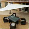 Image de WERKA PRO Voile d'ombrage Blanc Triangulaire 3,6 x 3,6 x 3,6 m