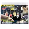 Image de Mepps Kit Carnassiers 6 Cuillers Tournantes - No 1-2-3