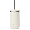 Image de QWETCH - Cold Cup Isotherme 470ml Sable - 24h Glacé & 12 Froid - Inox Recyclé, Anti-Éclaboussure - Idéale pour Boissons Fraîches, Bubble Tea et Café Glacé