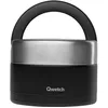 Image de QWETCH - Lunch Box Isotherme Inox avec Poignée - Noir 650ml - Boîte Alimentaire Repas Chaud - 5h Chaud et 7h Froid - Etanche & Sans-BPA