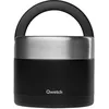 Image de QWETCH - Lunch Box Isotherme Inox avec Poignée - Noir 850ml - Boîte Alimentaire Repas Chaud - 5h Chaud et 7h Froid - Etanche & Sans-BPA