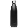 Image de Qwetch - Bouteille Isotherme Originals Noir 1L - 24h Froid et 12h Chaud - Etanche & Réutilisable - Gourde inox isotherme pour Sport, Voyage, Bureau, Randonnée