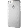 Image de Ferrari FEPEHCP6SI Etui Perforé pour iPhone 6/6S Argent