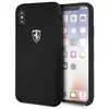 Image de Ferrari Silicone Exp pour iPhone XS Max Noir