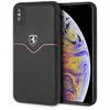 Image de Ferrari Coque Rigide FEOVEHCI65BK pour iPhone XS Max Black Off Track Victory