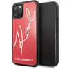 Image de Glitter Karl Signature KLHCN65DLKSRE Coque pour iPhone 11 Pro Max Rouge