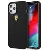 Image de Ferrari FESSIHCP12LBK on Track Coque de Protection Rigide en Silicone pour iPhone 12 Pro Max 6,7" Noir