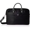 Image de Guess Étui GUCB15NTMLBK en nylon noir avec logo triangle 16"