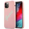 Image de Guess Hardcase Coque de Protection Vintage en Silicone pour iPhone 12 Pro Max 6,7" Vert rosé
