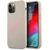 Image de Guess Hardcase Coque de Protection Vintage en Silicone pour GUHCP12LLSVSGP iPhone 12 Pro Max 6,7" Gris/Rose