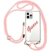 Image de Guess GUHCP12MCRTVSPI Coque de Protection Vintage pour Apple iPhone 12 Pro Rose