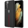 Image de Ferrari, hardcase Off Track Housse en Cuir et Nylon pour FEOSIHCS21MBK S21+ G996, Noir