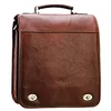Image de Cartable Katana 2 Soufflets Cuir De Vachette Gras K 31011