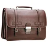 Image de Cartable Katana Cuir De Vachette Gras 3 Soufflets K 31039